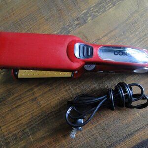 Conair 2" Wet·Dry Tourmaline Ceramic Straightener with Straightening Pins